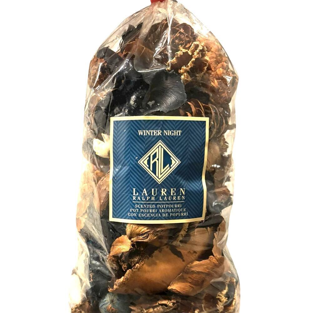 Vintage Ralph Lauren Winter Night Scented Potpourri Blue Label Rare Collectible